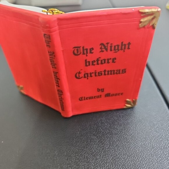 Lot of 10 Vintage Santa Ornaments Figurines Ceramic Plastic Blow Mold Taiwan - Picture 12 of 16